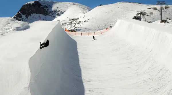 Deštné snowpark - idealne miejsce dla freestyle'owców w górach