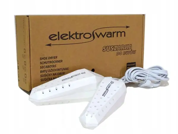 Para suchych i ciepłych butów: elektryczne grzałki do butów ElektroWarm.